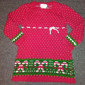 2T Christmas Sweater Dress